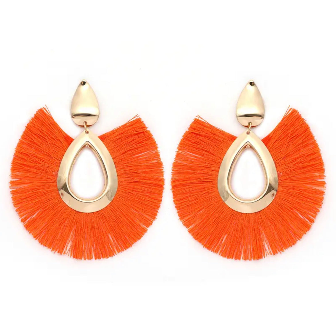 Hawthorn Boho Tasseled Earrings