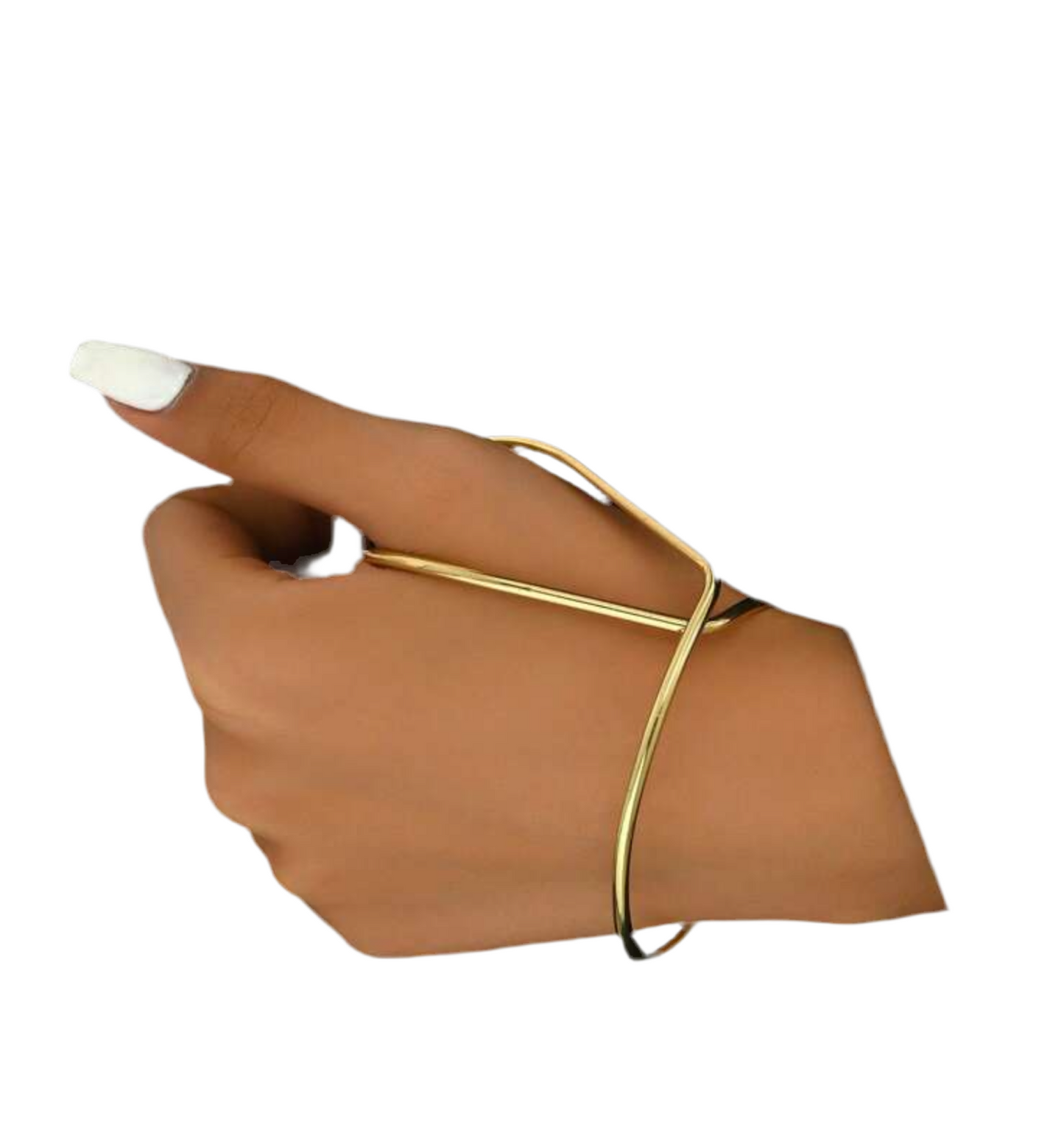 Handy Metallica - Hand/Bracelet Dual Ring Bracelet