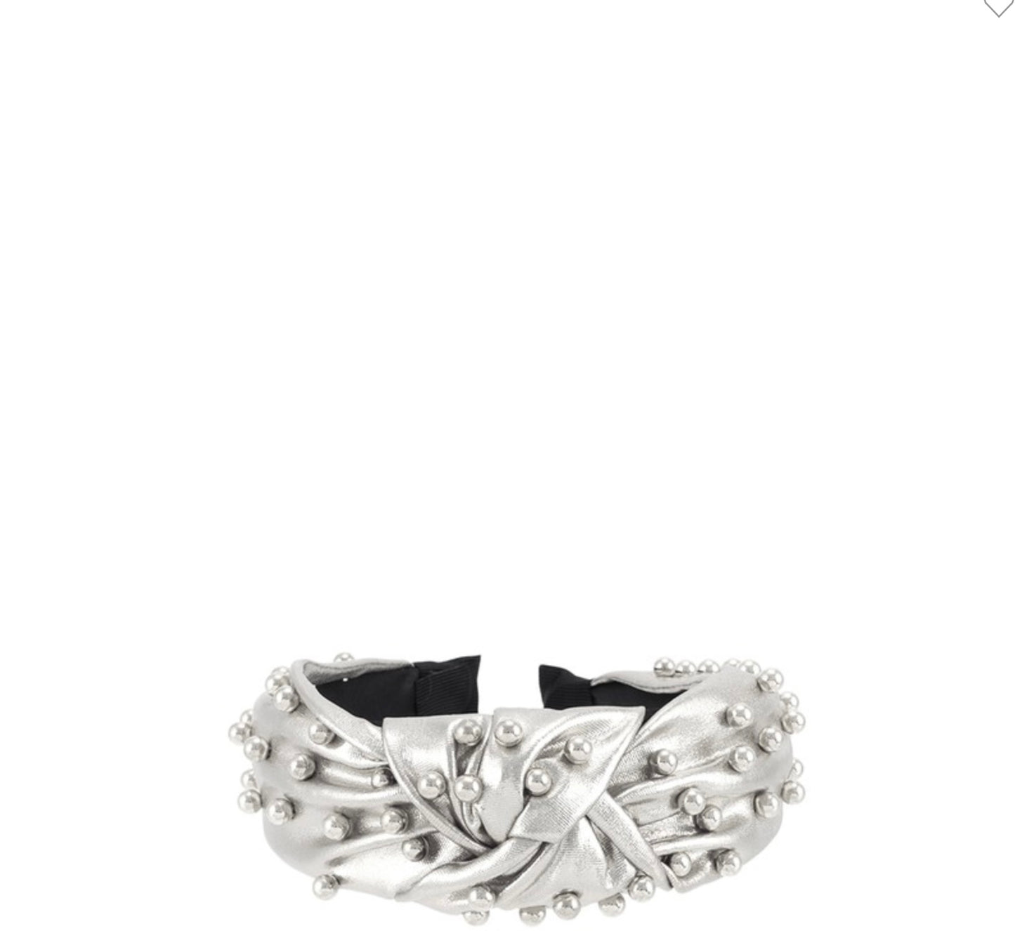 Metabolic Glam Beaded Metal Headband