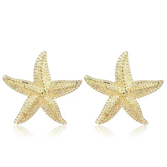 Under The Sea Star Statement Earrings