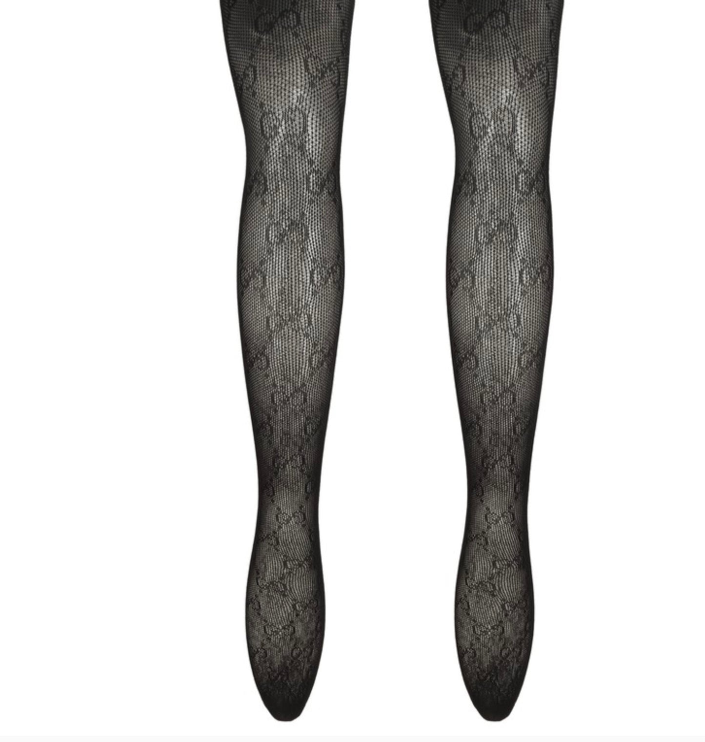 Glamorous Repetition Logo Stockings