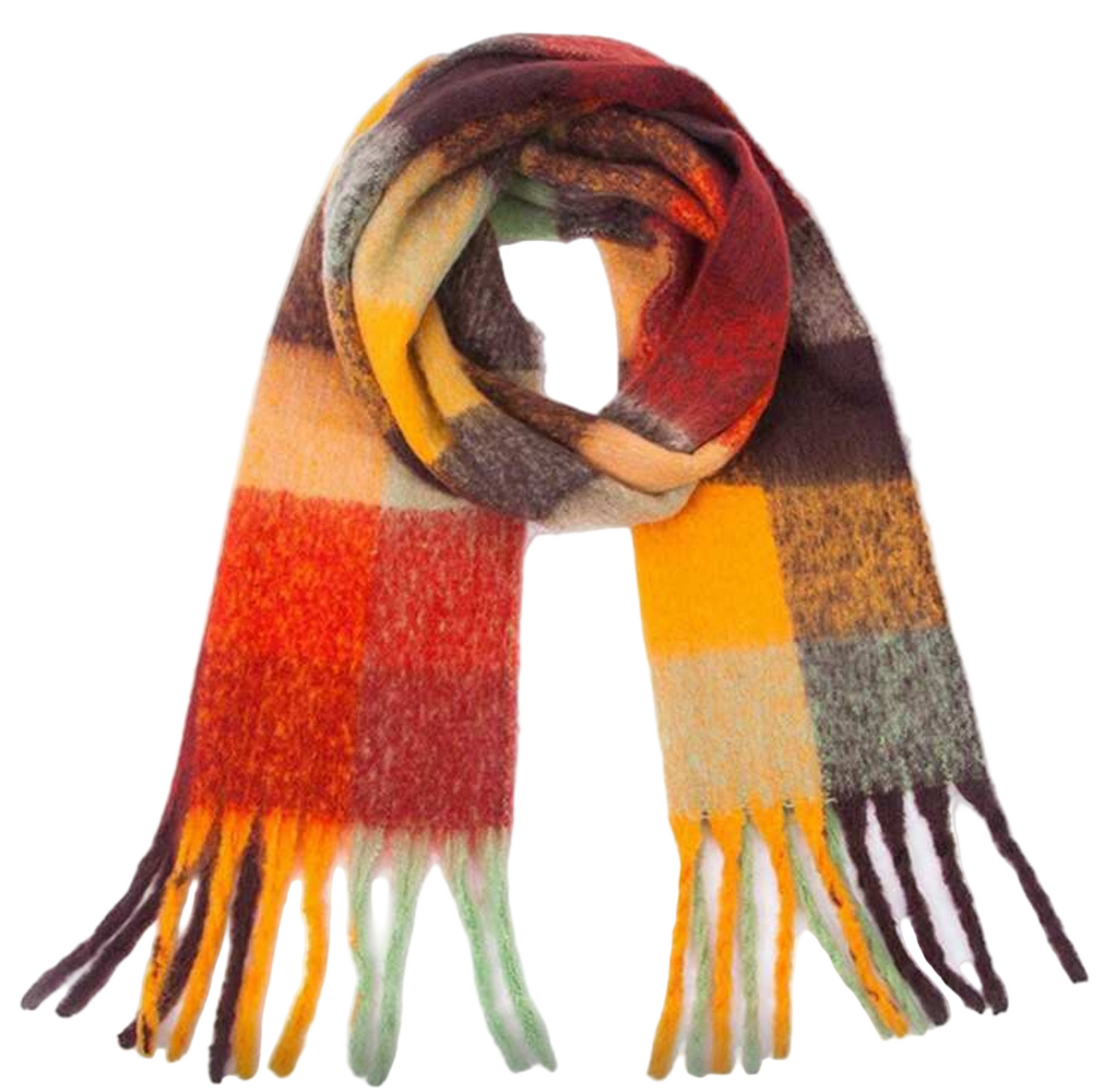 Brisky Bliss Fringe Blanket Scarf