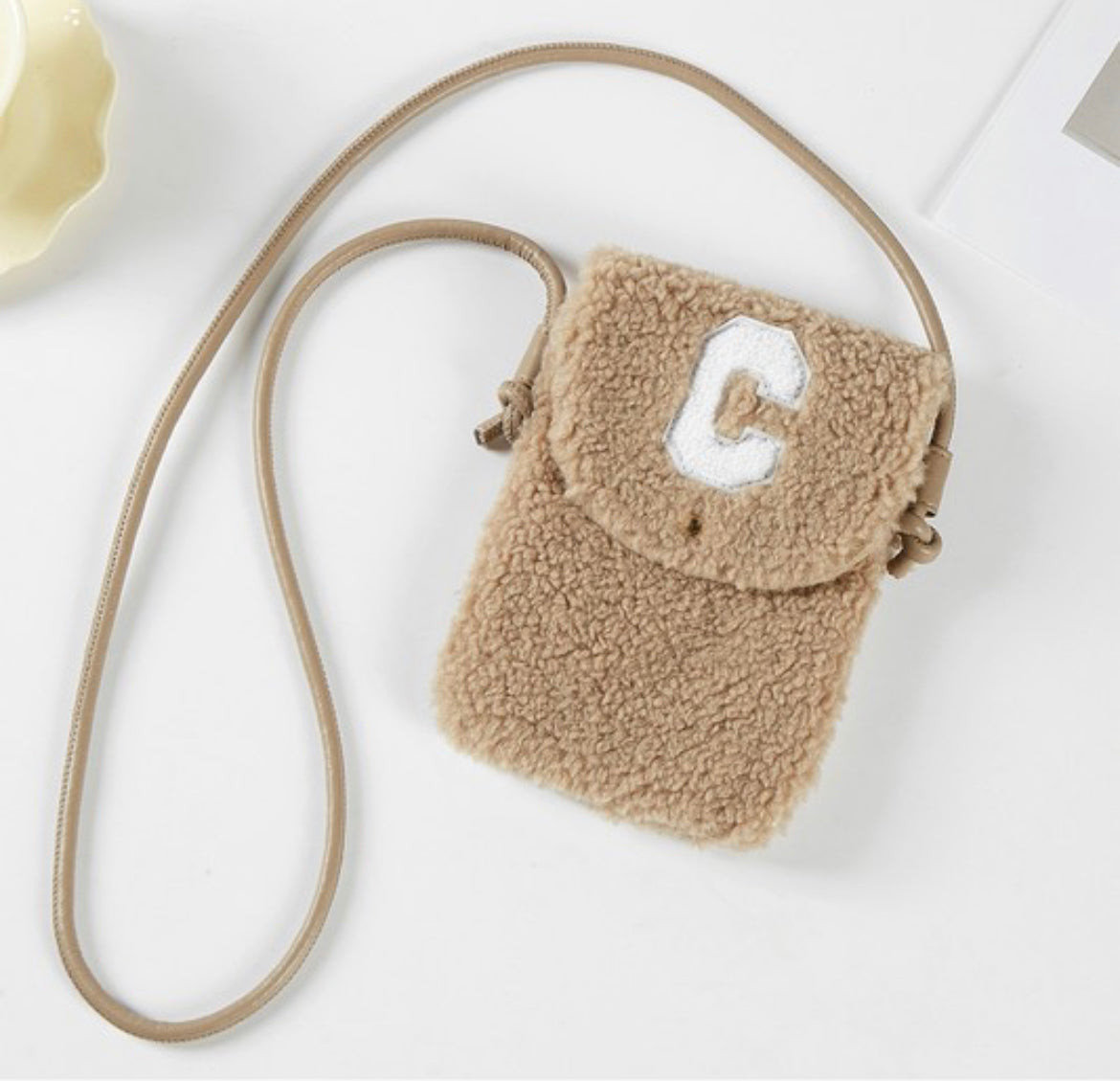 The “COLLECTOR” Sherpa Cross Body  Bag