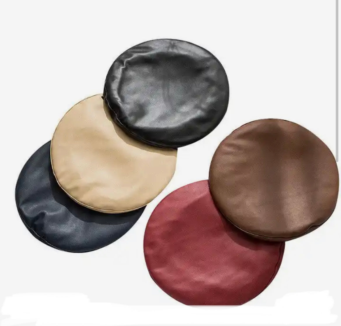 A Leather Beret To Slay your Day... Statement Beret
