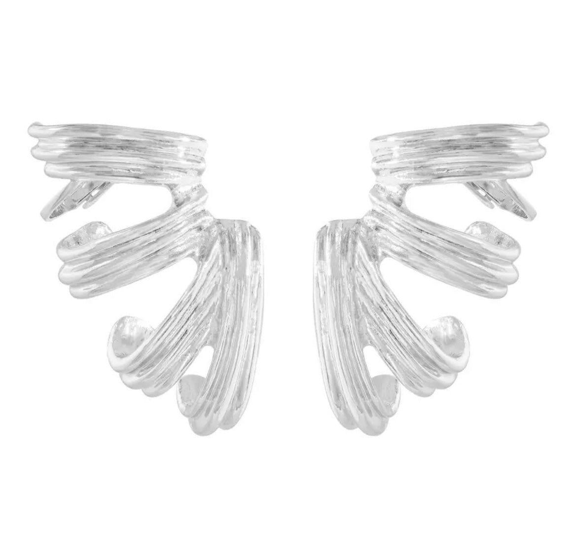 Aja Abstract Earring Cuff