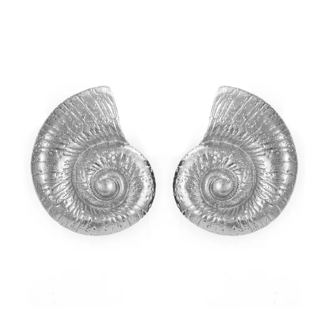 Shelby Conch Sea Shell Statement Earrings
