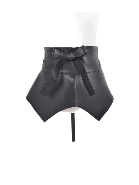 Accentually Waisted Faux Leather Belt