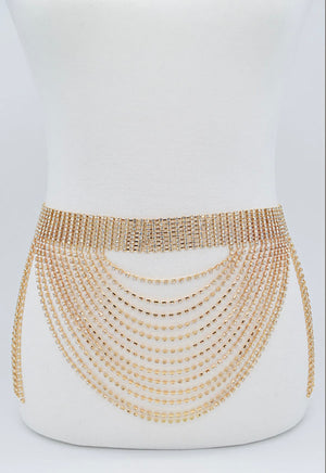 Act I Diamond Layered Belt